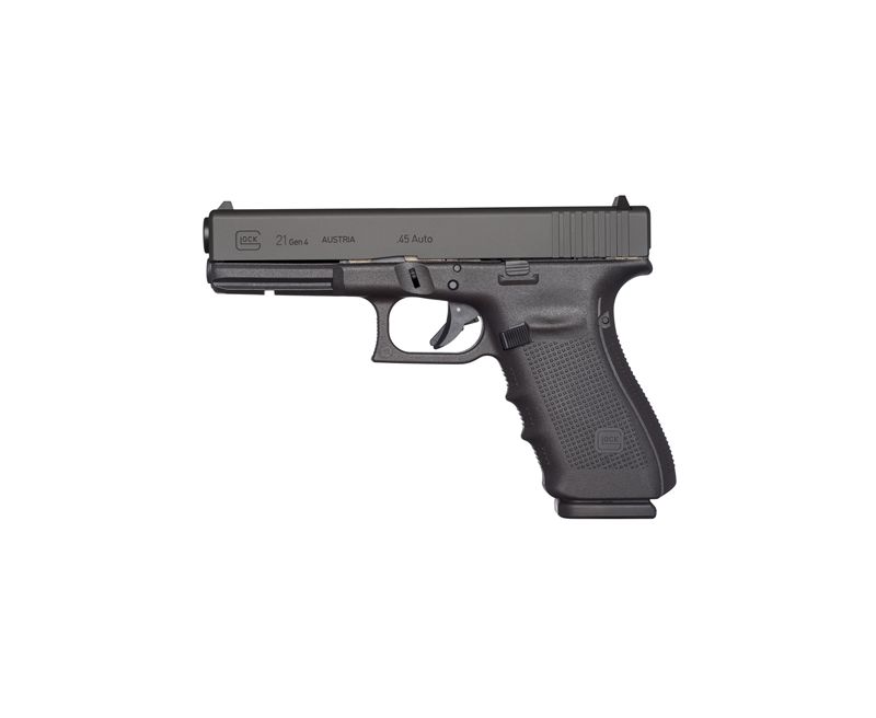 Glock G21 Gen 4 Semi Auto Handgun Black 45 ACP 4.6 inch 10 rd