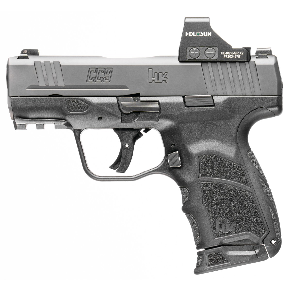 RTG Parts Heckler &amp; Koch, CC9 Optics Equipped, Sub-Compact, 9MM, 3.32