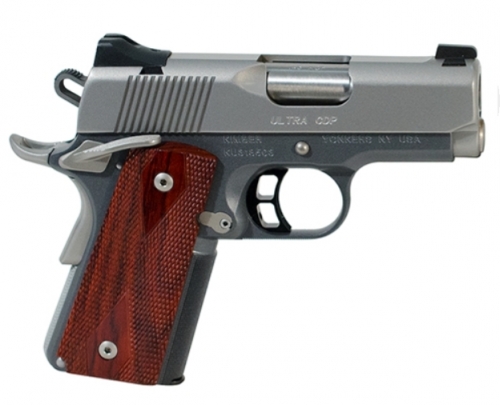 Kimber Ultra CDP Satin Silver/Charcoal Gray 45ACP 3-inch 7Rd