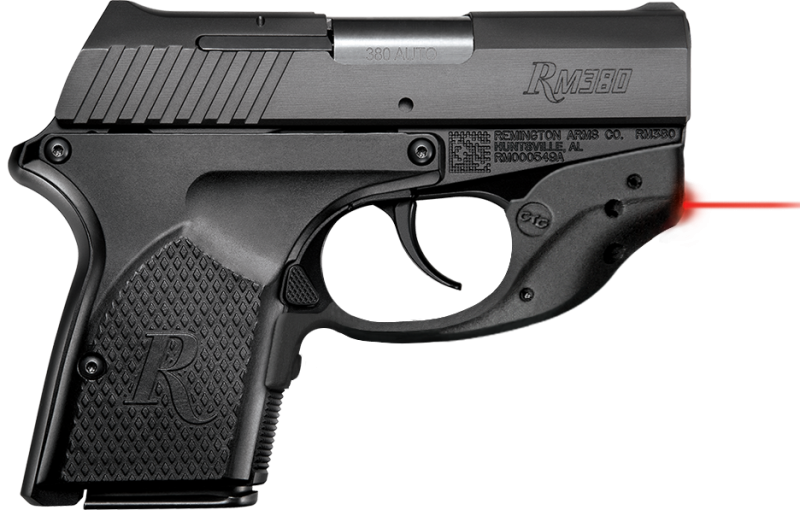 Remington RM380 Micro Crimson Trace Black .380 ACP 2.9-Inch 6Rd
