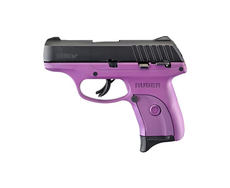 Ruger EC9S 9mm BLK-PURPLE 7Rds FS