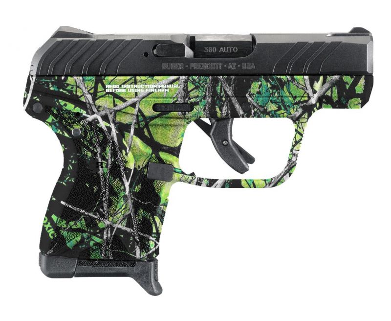 Ruger LCP II Moon Shine Toxic Camo Blued .380ACP 2.75-inch 6rd
