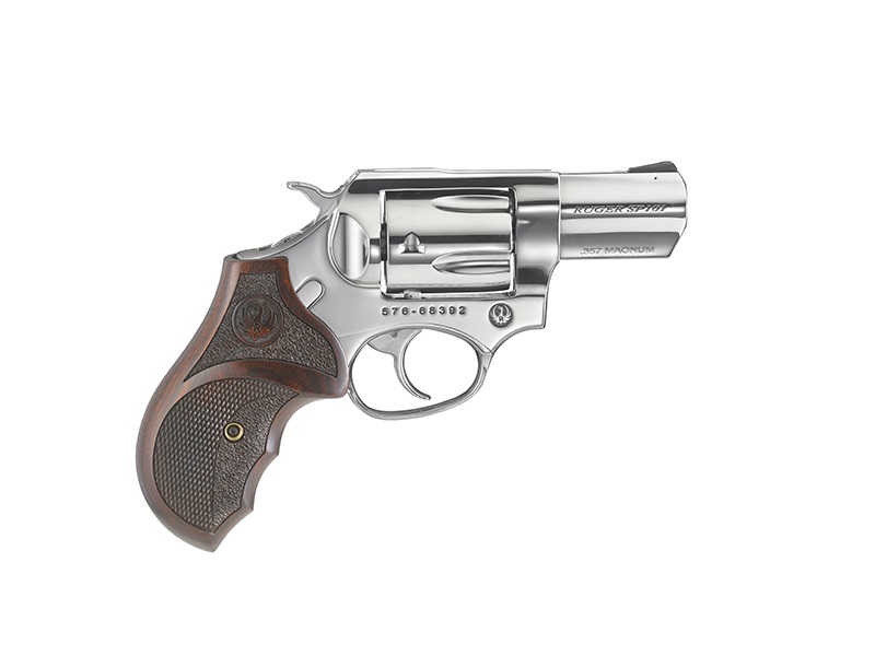 Ruger SP101 Match CHAMP Stainless / Altamont Checkered Hardwood 357MAG 2.25-inch 5rd Double / Single Action
