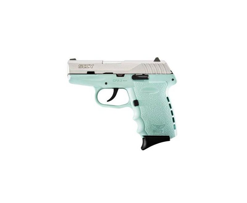 SCCY CPX2TTSB 9mm 3.1 SS 10 Rounds Blue