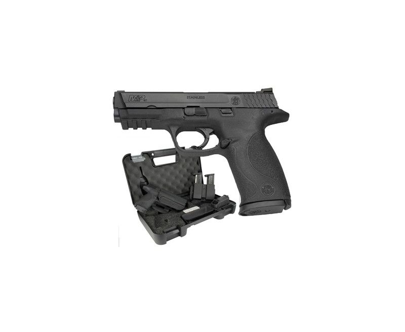 Smith and Wesson M&amp;P 4.25 inch 40SW 15rd Black Carry Kit