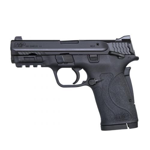 Smith and Wesson M&amp;P380 Shield EZ Black .380 ACP 3.7-inch Barrel 8 Rounds Manual Thumb Safety