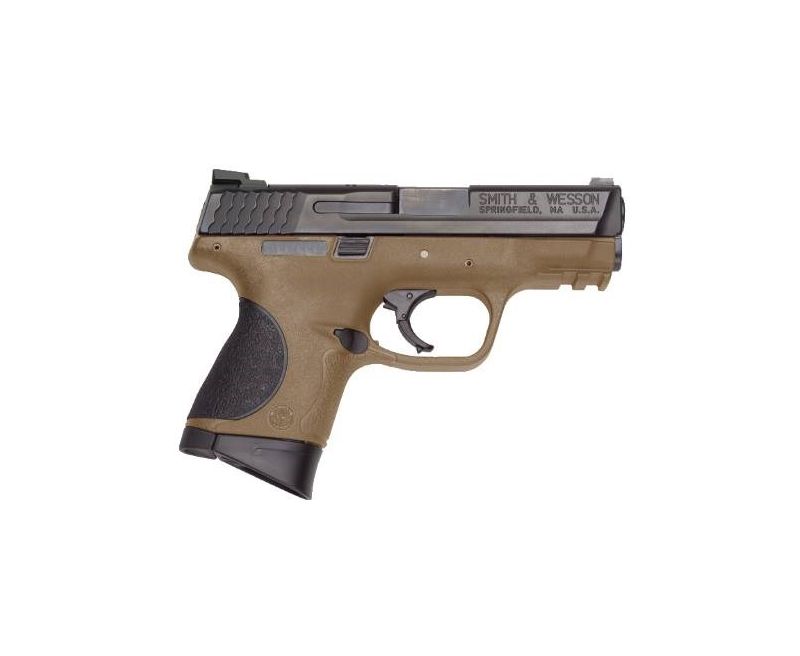 Smith and Wesson M&amp;P9 Compact Black / FDE 9mm 3.5-inch 12Rd