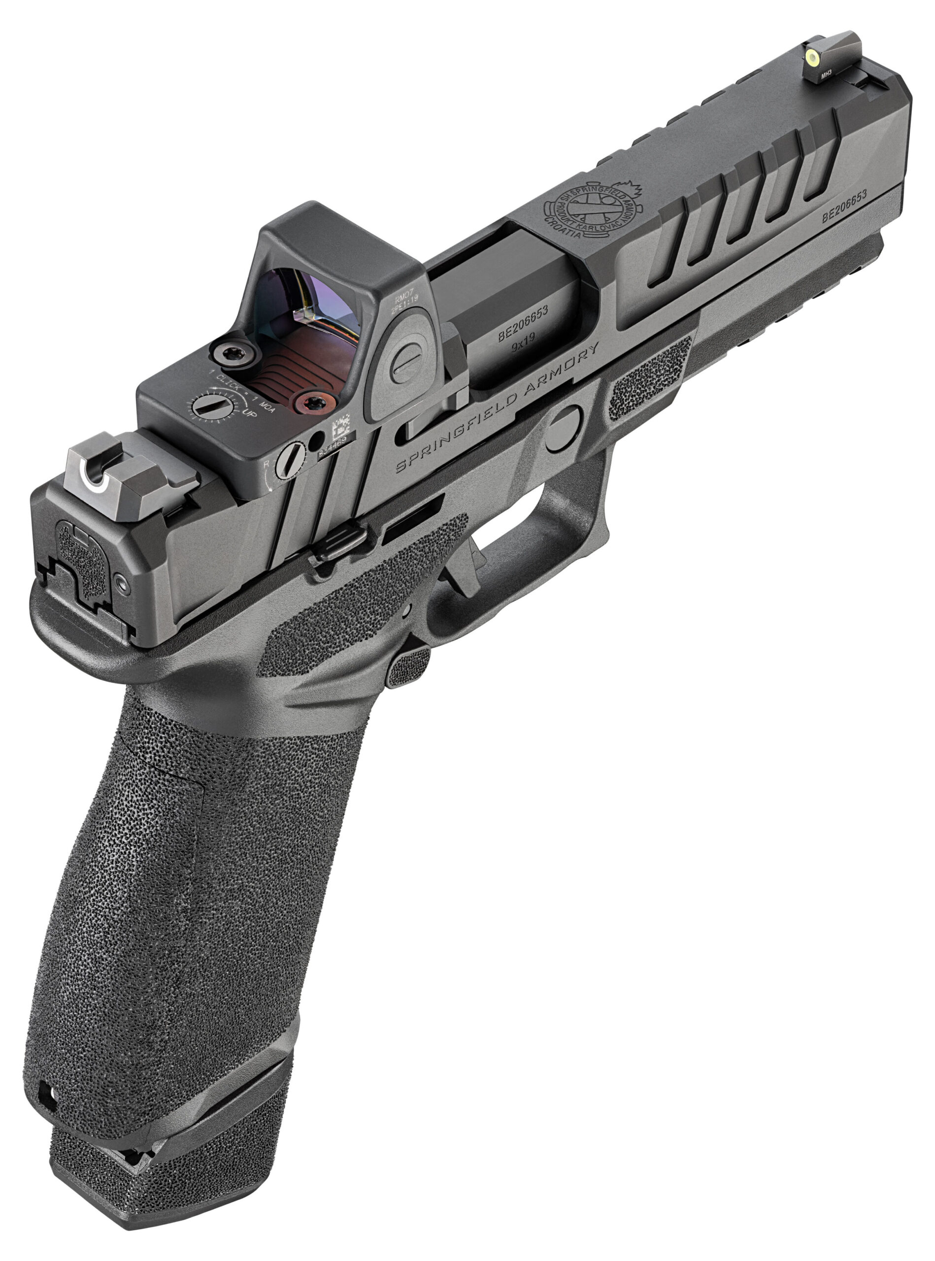 Springfield Echelon 9mm, 4.5" Barrel, Black, Manual