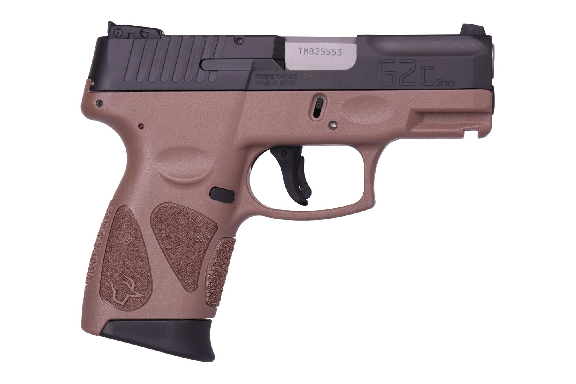 Taurus G2C 9mm BLK/BROWN 3.2-inch 12Rds