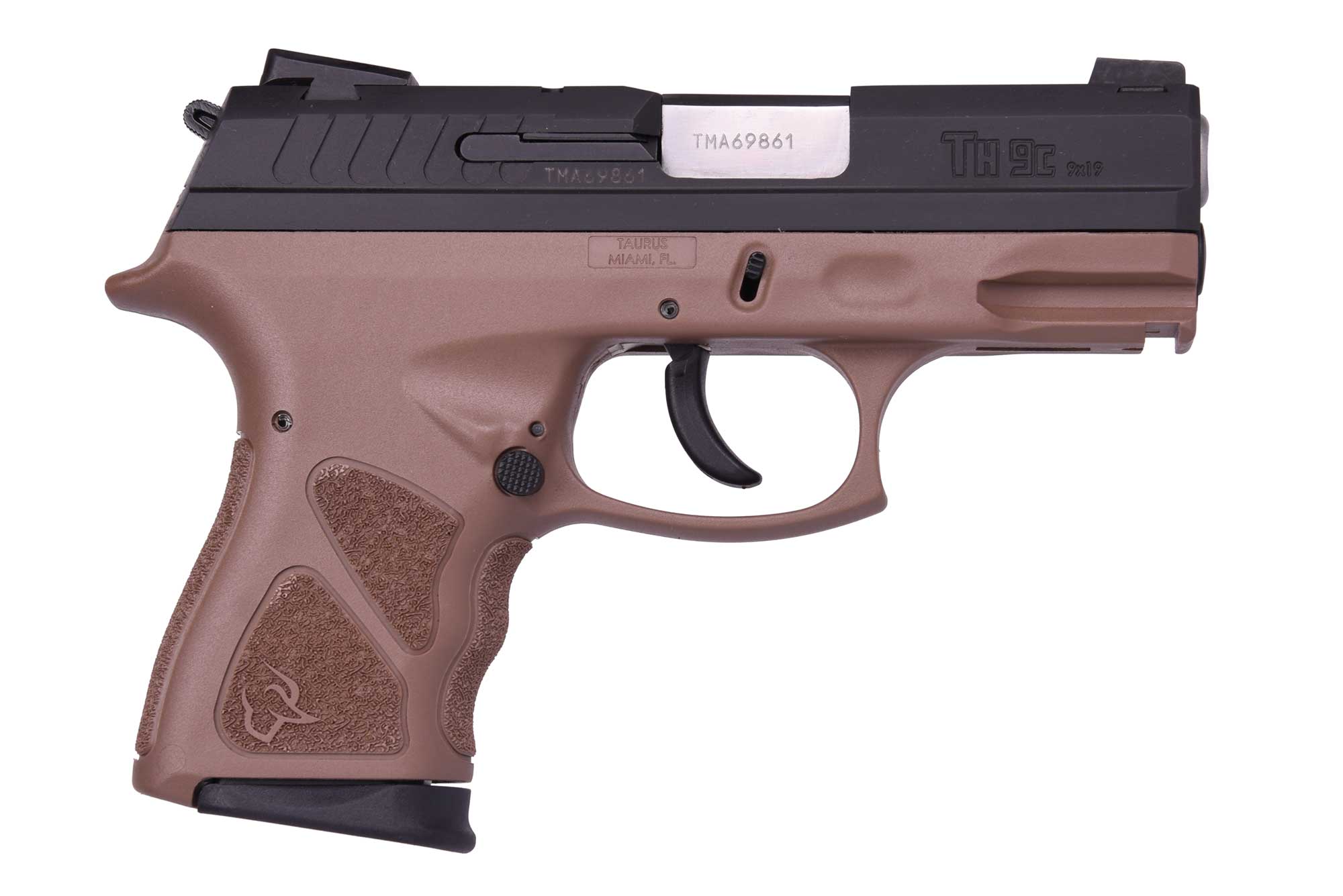 Taurus TH9 Compact 9mm BLK/BROWN 17Rds 3.54-inch
