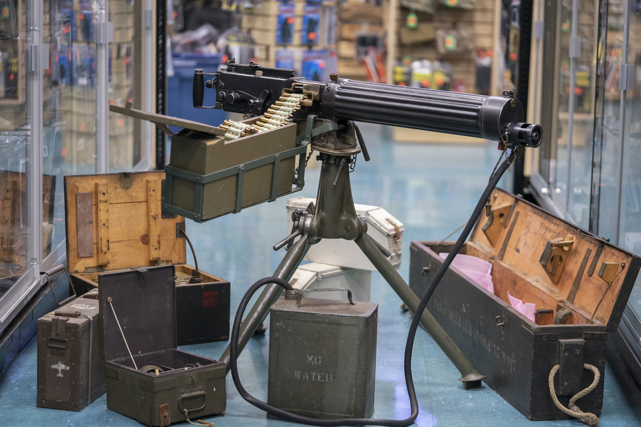 VICKERS Heavy MACHINE GUN