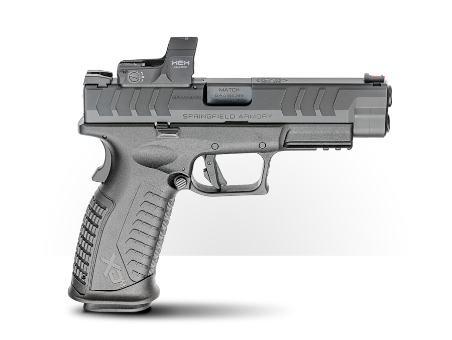 Buy SPRINGFIELD ARMORY XD-M ELITE 4.5″ OSP 10MM W/ HEX DRAGONFLY Semi Auto