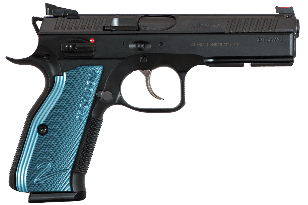 CZ Shadow 2 Black & Blue