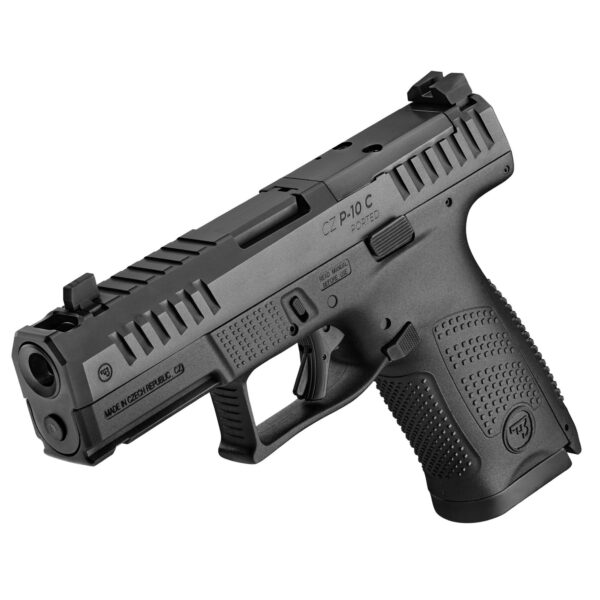 CZ P-10 C Ported – Compact 9mm Pistol with Slide Cuts
