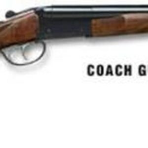 Stoeger Coach Gun SxS, A-Grade Satin Walnut, Blue 12