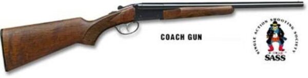 Stoeger Coach Gun SxS, A-Grade Satin Walnut, Blue 12