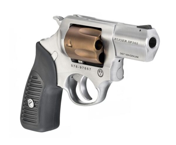 Ruger SP101 Revolver Stainless / Rose Gold .357 Mag 2.25″ 5 RD