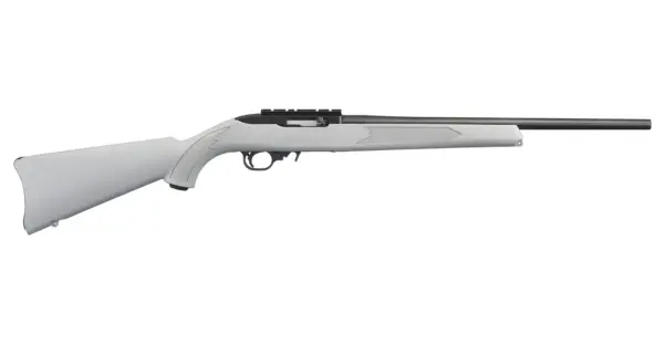 Ruger 10/22 22LR Rimfire Carbine with Gray Synthetic Stock