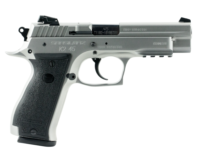 SAR USA K2 Stainless .45 ACP 4.7″ Barrel 14-Rounds