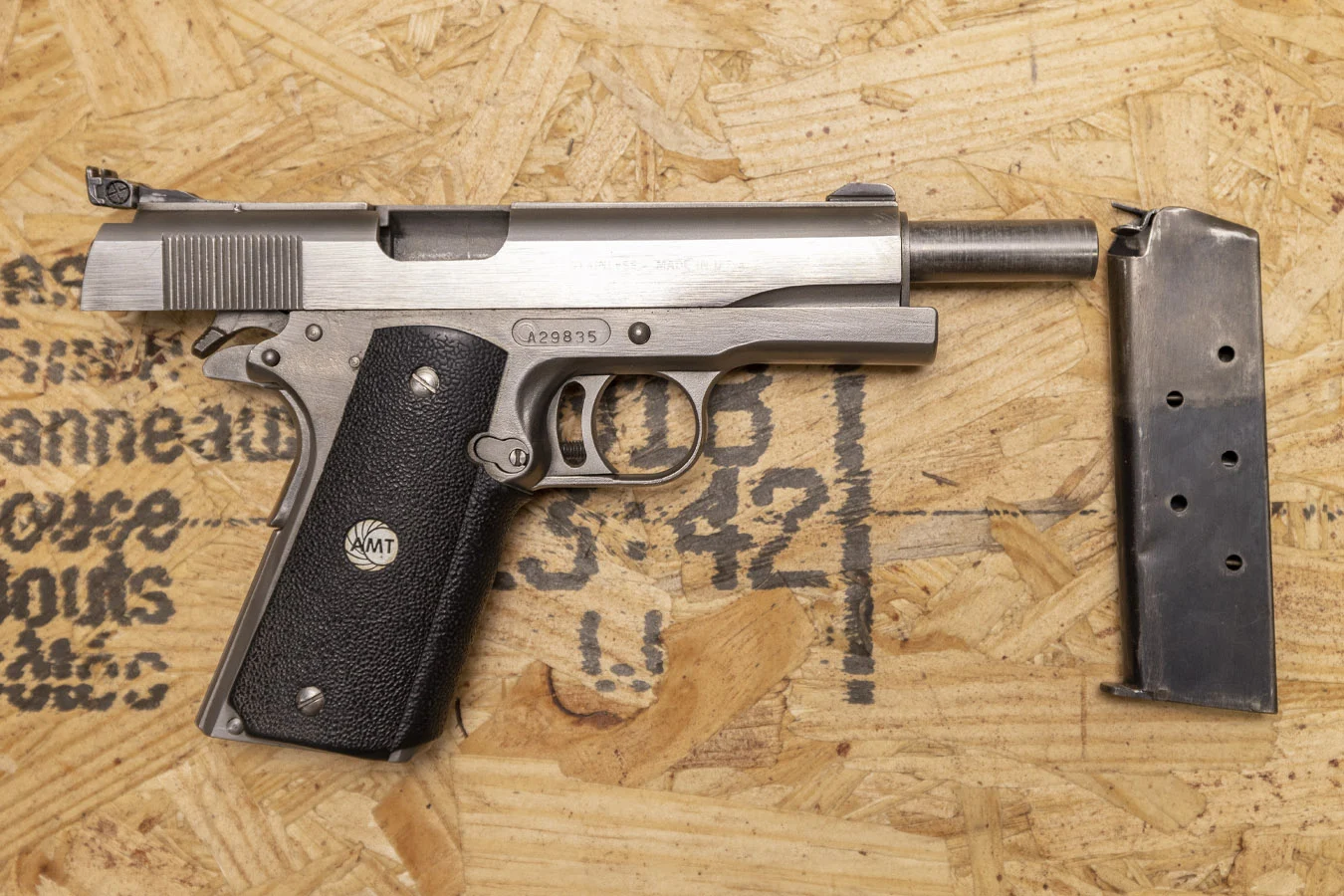 Amt Hardballer .45 ACP 1911 Police Trade-In Pistol
