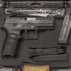 Sig Sauer P320 Carry 9mm Police Trade IN Pistols with Night Sights AND Original BOX