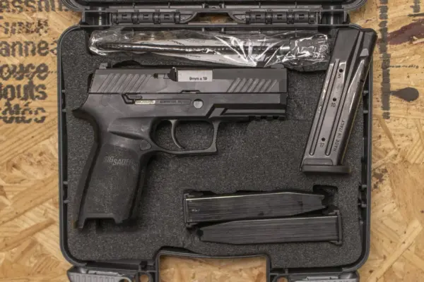 Sig Sauer P320 Carry 9mm Police Trade IN Pistols with Night Sights AND Original BOX