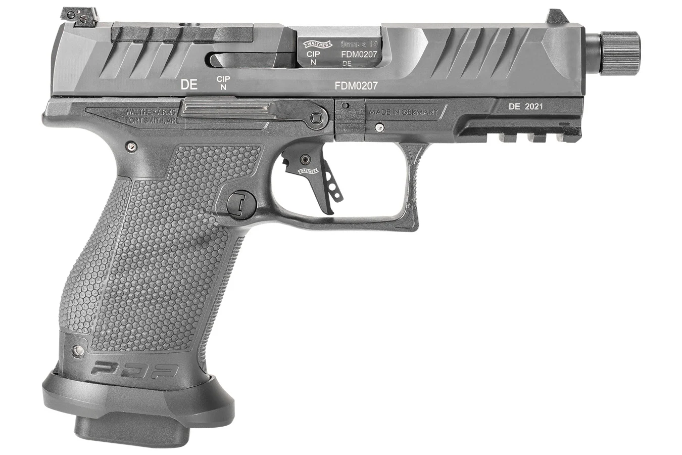 Walther PDP PRO SD Compact Grey 9mm 4 6 Barrel 18 Rounds Optics Ready