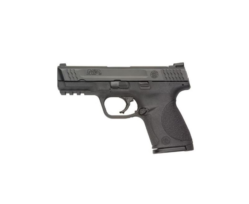 Smith and Wesson M&amp;P45c Black .45 ACP 4″ Barrel 8-Rounds with Night Sights