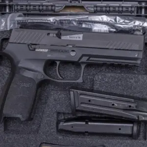 Sig Sauer P320 Full Size 9mm Police Trade IN Pistols with Night Sights Good Condition