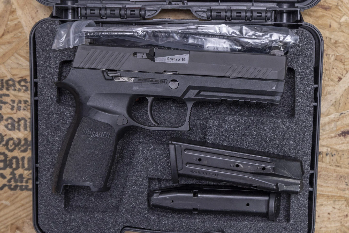 Sig Sauer P320 Full Size 9mm Police Trade IN Pistols with Night Sights Good Condition