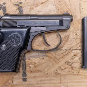 Beretta Model 20 25 ACP Police Trade-In Pocket Pistol