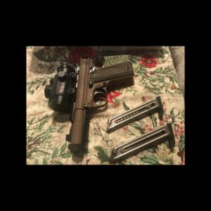 Mark IV 22/45 Tactical Flat Dark Earth (FDE) Rimfire Pistol
