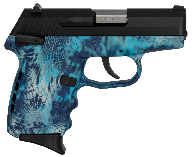 SCCY CPX-1 Carbon Kryptek Pontus 9mm 3.1″ Barrel 10-Rounds