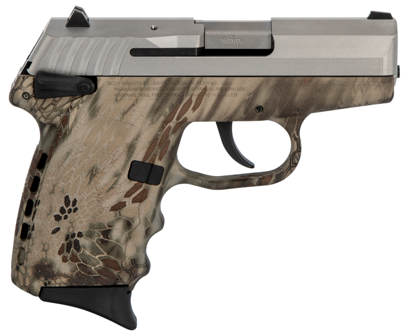 SCCY CPX-1 Carbon Kryptek Highlander 9mm 3.1″ Barrel 10-Rounds