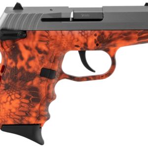 SCCY CPX-1 Carbon Kryptek Inferno / Stainless 9mm 3.1″ Barrel 10-Rounds