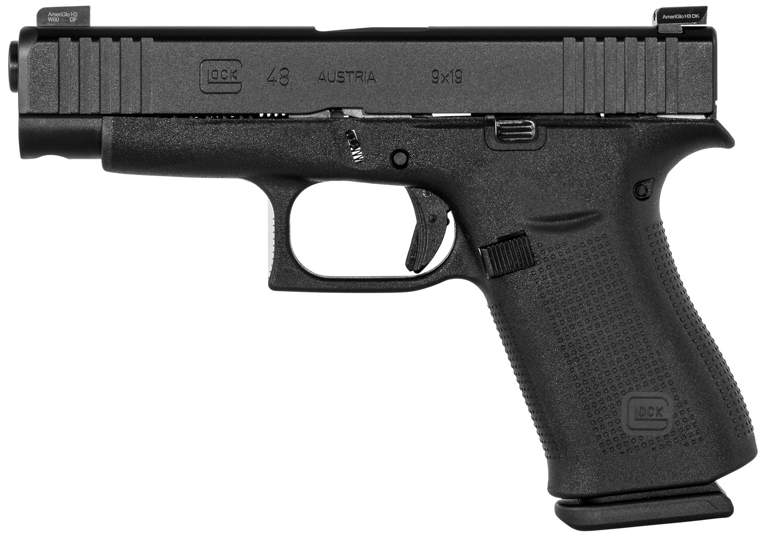 Glock G48 Pistol 9mm 4.15-inch 10Rds AmeriGlo Bold Sights — image 3
