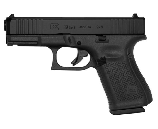 Glock G19 Gen 5 9mm 4.02″ Barrel 15-Rounds