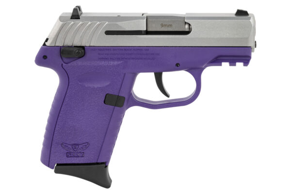 SCCY CPX-1 9mm Pistol with Purple Polymer