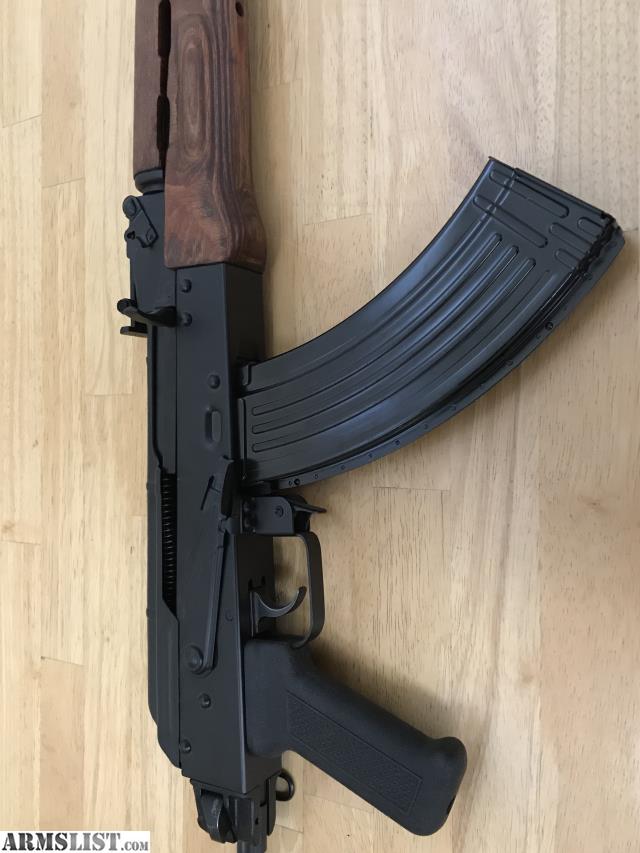 F A Cugir Arms Romanian Under Folder AK 47 762x39 16 25 Wood Grip Metal Folding Stock 1 MAG 30rd MAG Century Arms