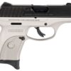 Ruger EC9s Silver / Black 9mm 3.12″ Barrel 7-Rounds