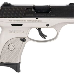 Ruger EC9s Silver / Black 9mm 3.12″ Barrel 7-Rounds