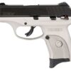 Ruger EC9s Silver / Black 9mm 3.12″ Barrel 7-Rounds