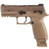Sig Sauer P320 M18 Coyote Tan 9mm 3.9″ Barrel 21-Rounds with Night Sights