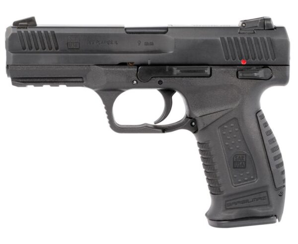 SAR USA ST9 Pistol 9mm 4.5″ Barrel 17-Rounds 3-Dot Contrast Sights