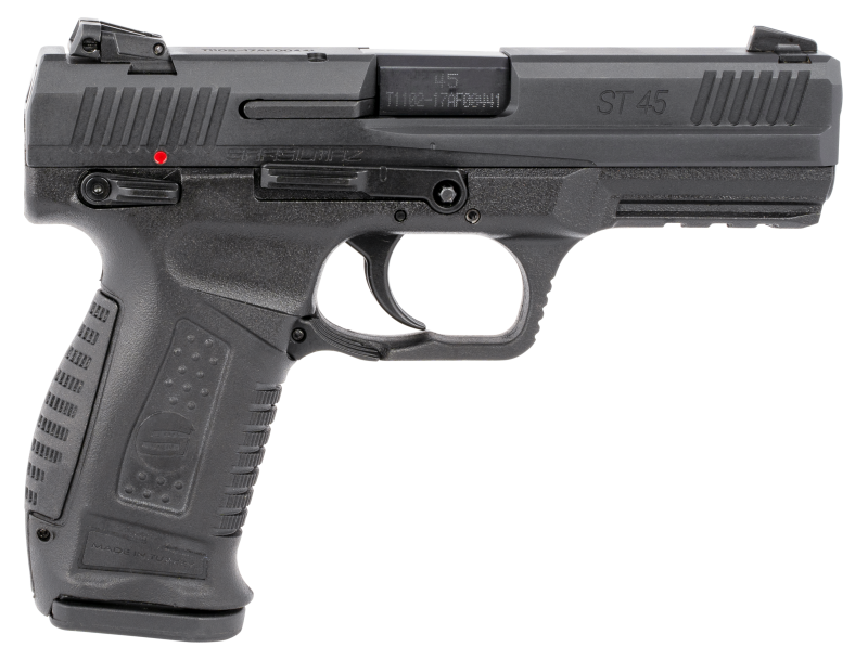 SAR USA ST45 Pistol .45 ACP 4.5″ Barrel 12-Rounds 3-Dot Contrast Sights