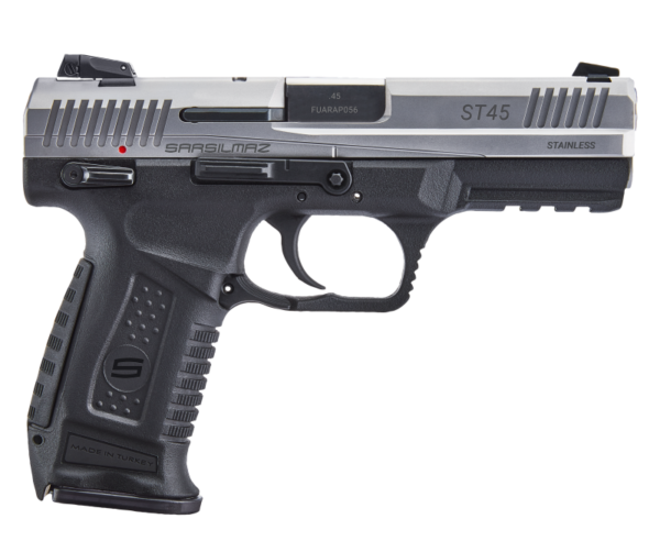 SAR USA ST45 Stainless / Black .45 ACP 4.5″ Barrel 12-Rounds