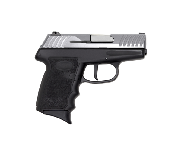 SCCY DVG-1 Stainless / Black 9mm 3.1″ Barrel 10-Rounds