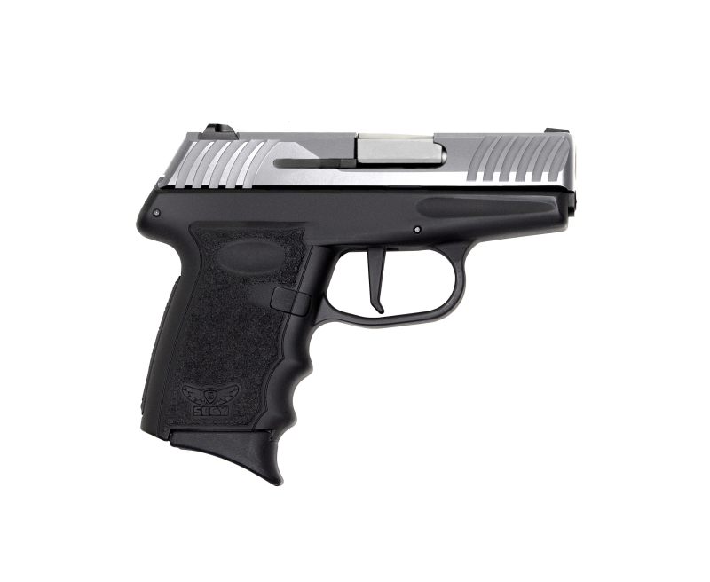 SCCY DVG-1 Stainless / Black 9mm 3.1″ Barrel 10-Rounds