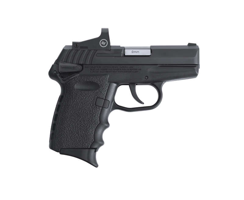 SCCY CPX-1 RD 9mm 3.1″ Barrel 10-Rounds CTS-1500 Reflex Sight