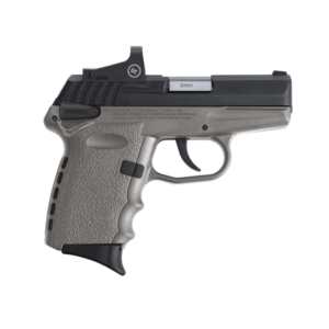 SCCY CPX-1 RD Gray / Black 9mm 3.1″ Barrel 10-Rounds CTS-1500 Reflex Sight